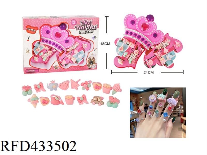 CROWN CHILDREN'S RING SET