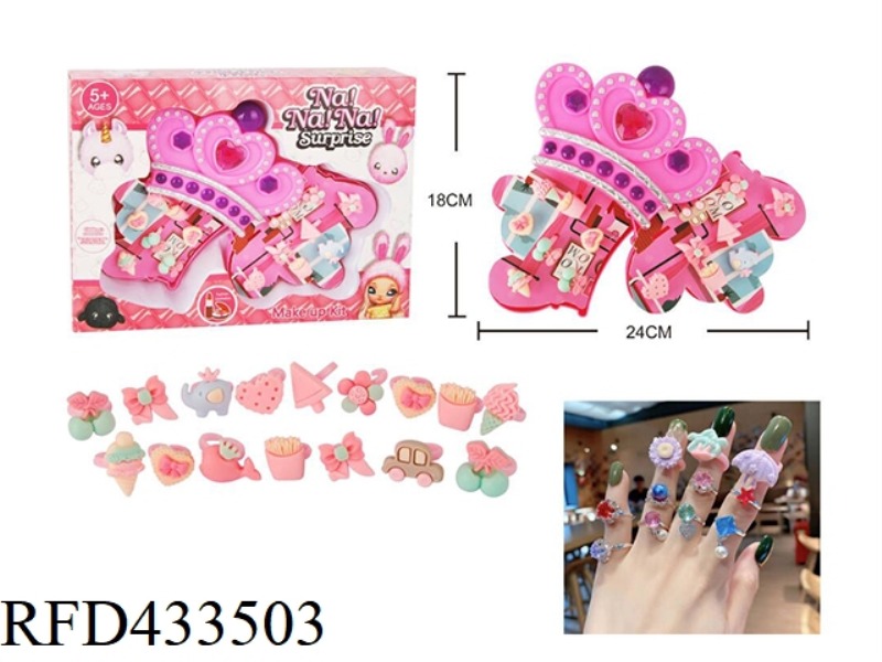 CROWN CHILDREN'S RING SET