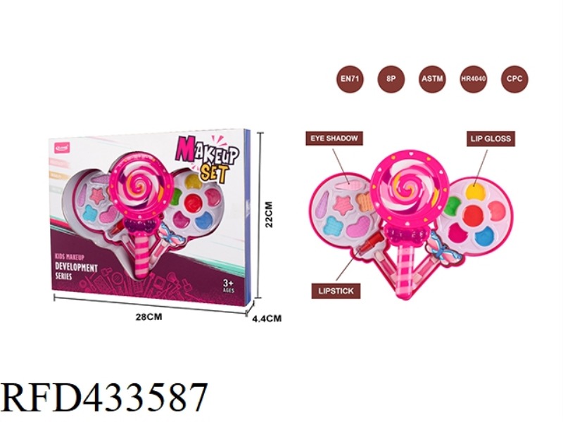 SWIVEL LOLLIPOP TWO LAYER COSMETICS