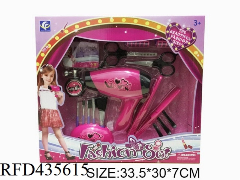 ELECTRIC HAIR DRYER JEWELRY SET