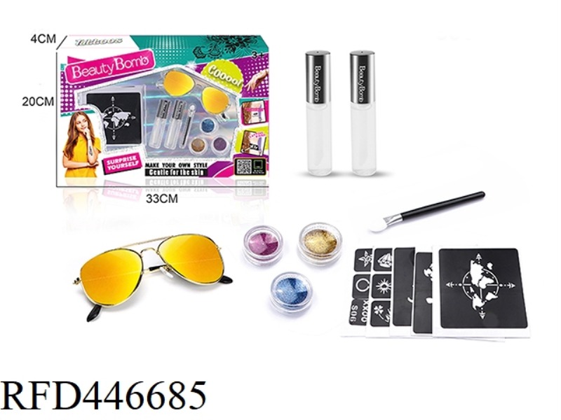 GIRL CHILD TATTOO SET