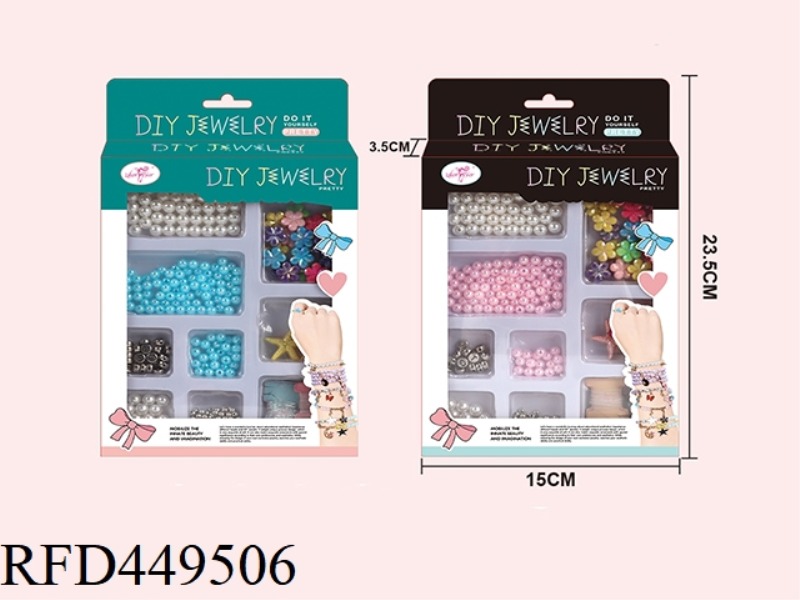 TWO MIXED DIY BEADS (INCLUDING ALLOY ACCESSORIES)