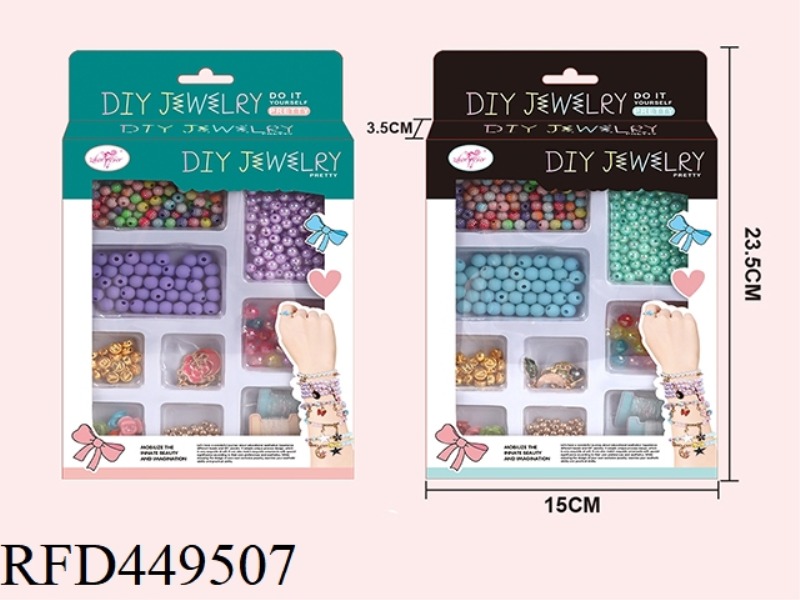 TWO MIXED DIY BEADS (INCLUDING ALLOY ACCESSORIES)