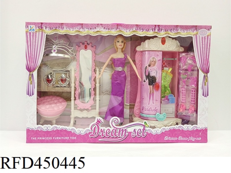 DRESSER DRESSING SERIES WITH 11.5 INCH LIVE BARBIE