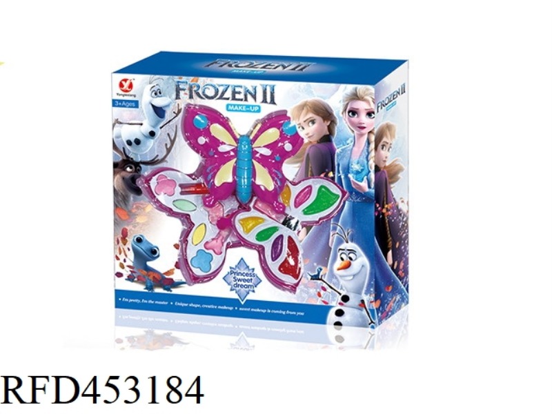 ICE AND SNOW 2 LAYER BUTTERFLY MAKEUP