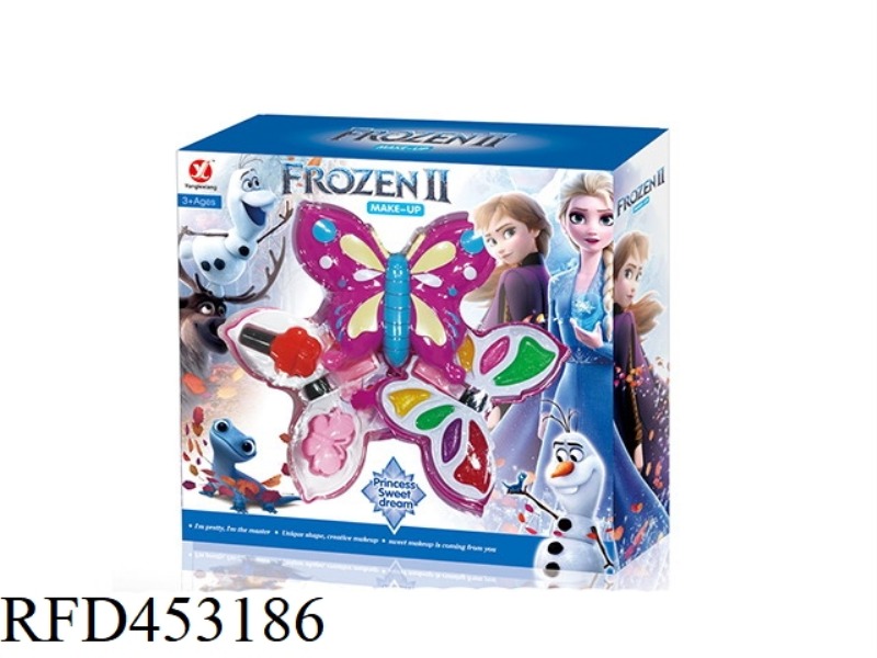 ICE AND SNOW 2 LAYER BUTTERFLY MAKEUP