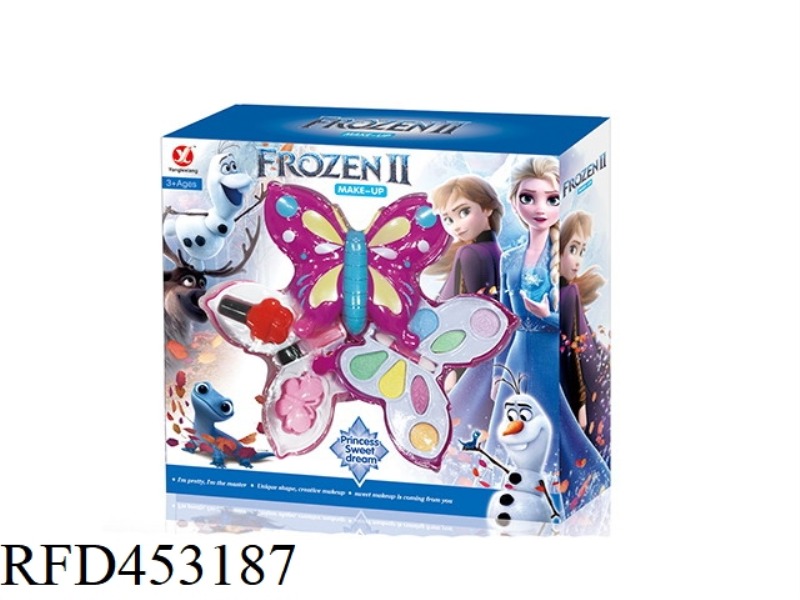ICE AND SNOW 2 LAYER BUTTERFLY MAKEUP