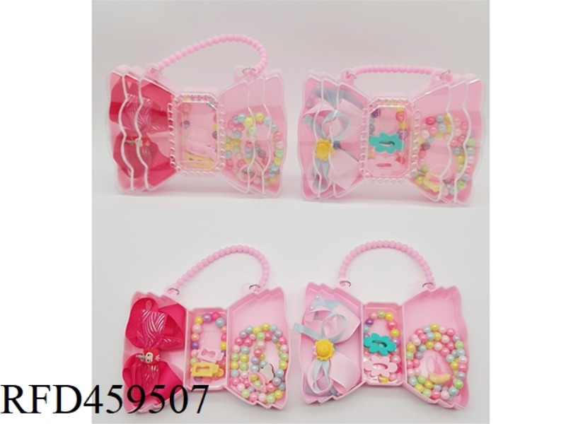 HANDBAG JEWELRY SET (HAIRPIN + BRACELET + RING + NECKLACE)