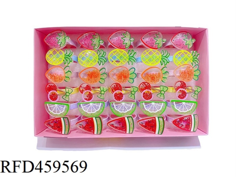 BRACELET JEWELRY (30 PIECES / DISPLAY BOX) FRUIT