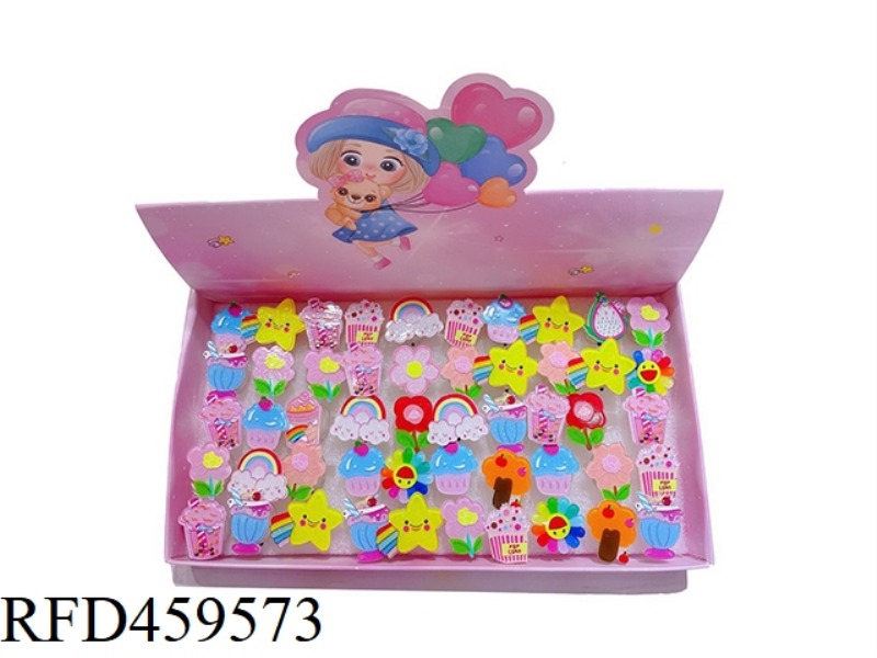 FLASH RING JEWELRY (50 PIECES / DISPLAY BOX)