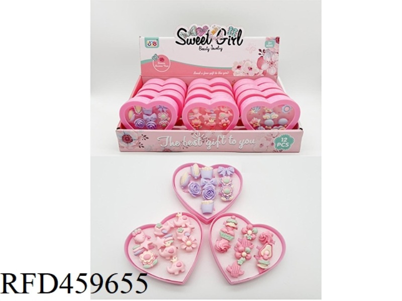 LOVE PEACH BOX RING 12PCS