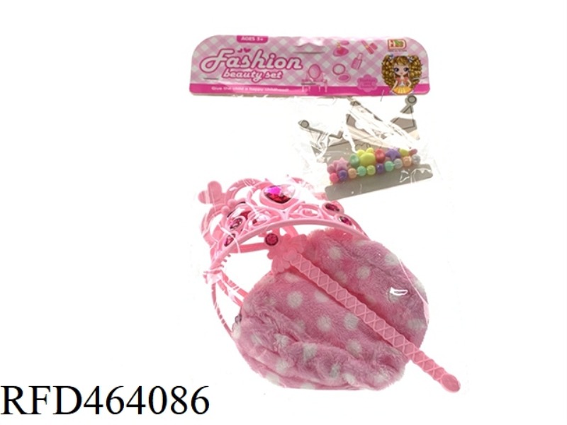 FAMILY JEWELRY COMBINATION, CROWN STICK +2 BRACELETS + HANDBAG