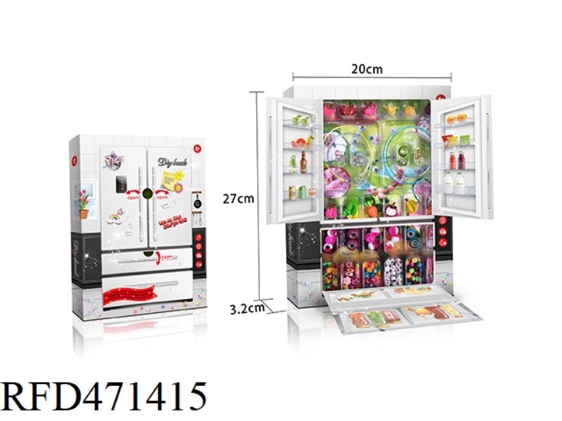 BLIND BOX DIY GIRLS' JEWELRY SET (UNIVERSAL STICKER + BEADS + BRACELET + NECKLACE)
