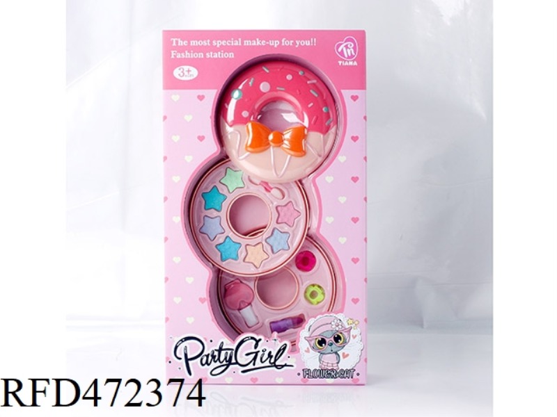 DOUGHNUT MAKEUP BOX 2 LAYERS