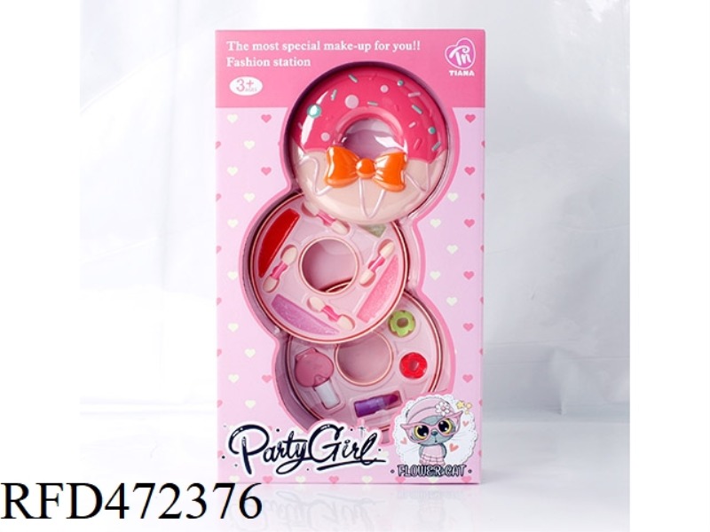 DOUGHNUT MAKEUP BOX 2 LAYERS