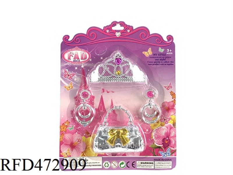BIG CROWN + EARRINGS + BIG BAG JEWELRY