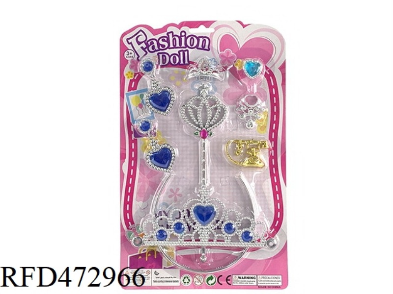 BIG CROWN + EARRINGS + MAGIC WAND SMALL CROWN JEWELRY
