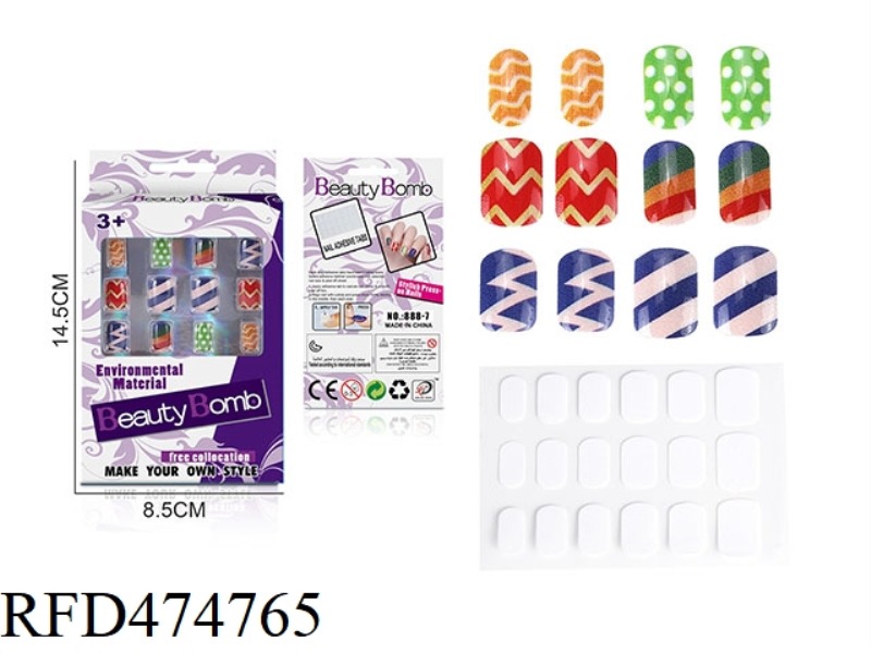 UV NAIL STICKERS