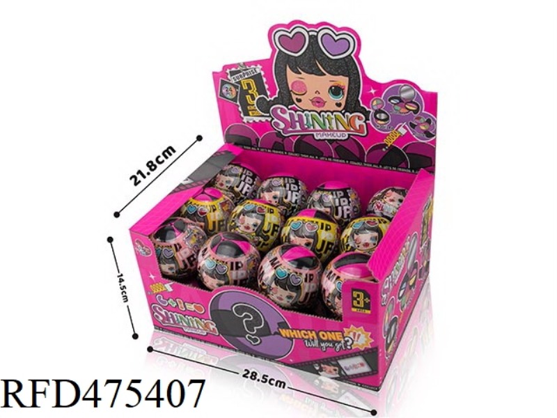 SHINING MAKEUP MAGIC BALL 24PCS