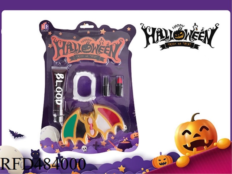 HALLOWEEN DAY COSMETICS ORNAMENTS NAIL GROOMING DIY SET