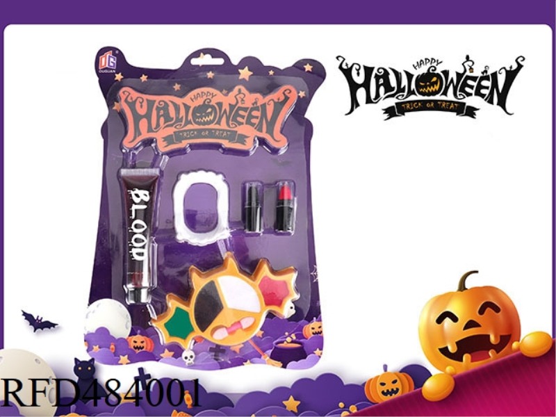 HALLOWEEN DAY COSMETICS ORNAMENTS NAIL GROOMING DIY SET