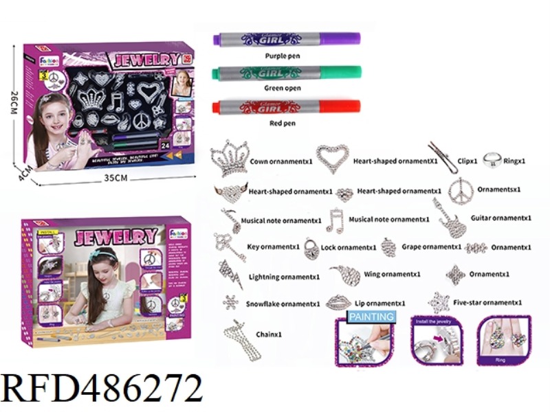 DIY COLORING ACCESSORIES