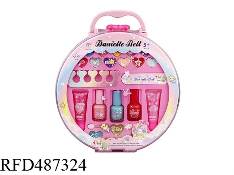 BRIGHT BENZENE LARGE ROUND BOX COLOR MAKEUP