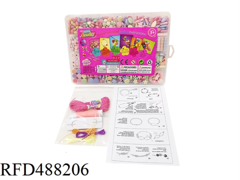 DIY,JEWELRY,BOX,FOR,GIRLS,(650PCS+)