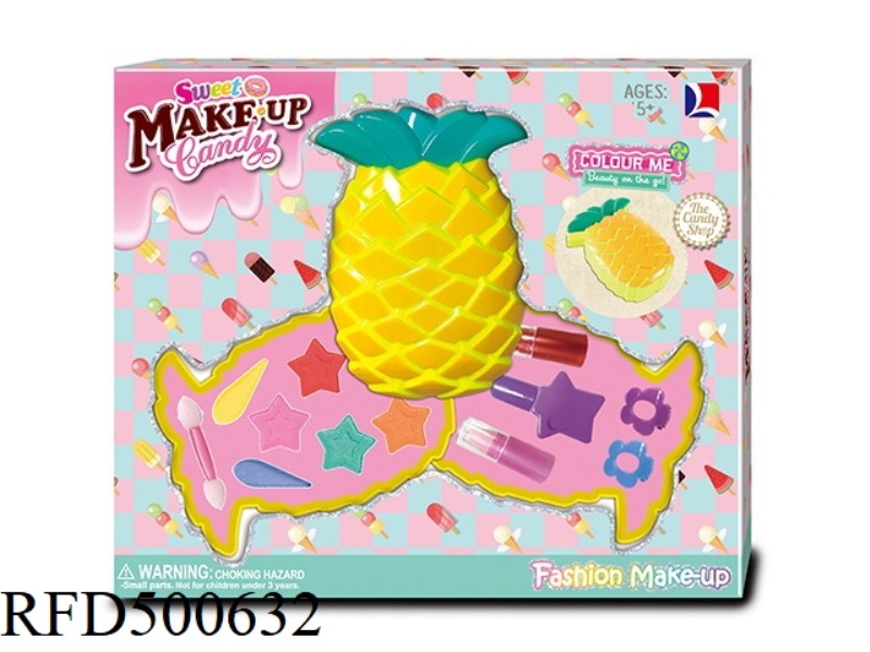 TWO LAYER PINEAPPLE MAKEUP COMBINATION