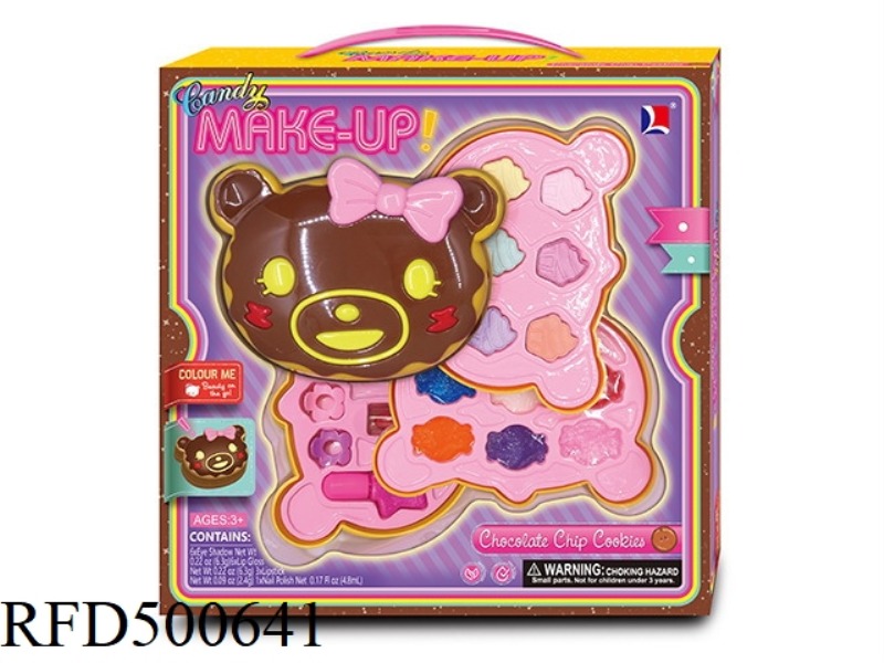 THREE LAYER BEAR COOKIE MAKEUP SET