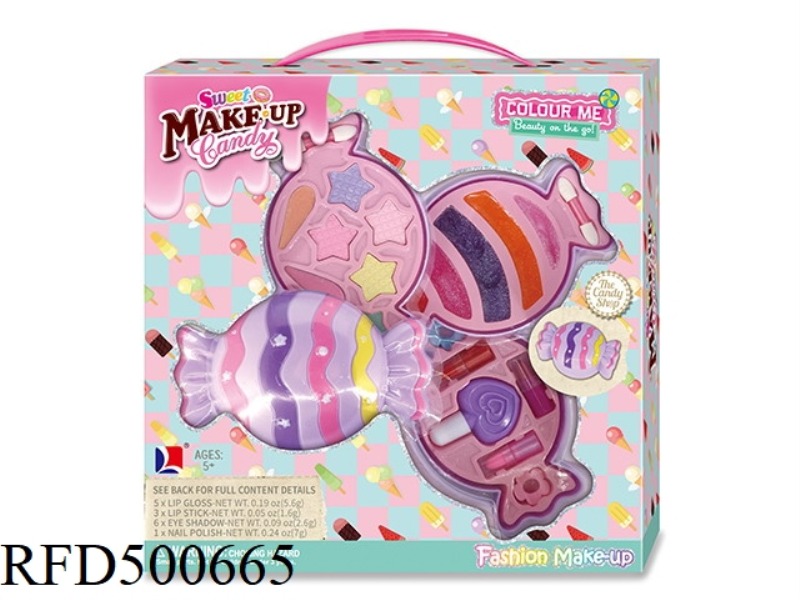 NEW CANDY THREE LAYER MAKEUP COMBINATION