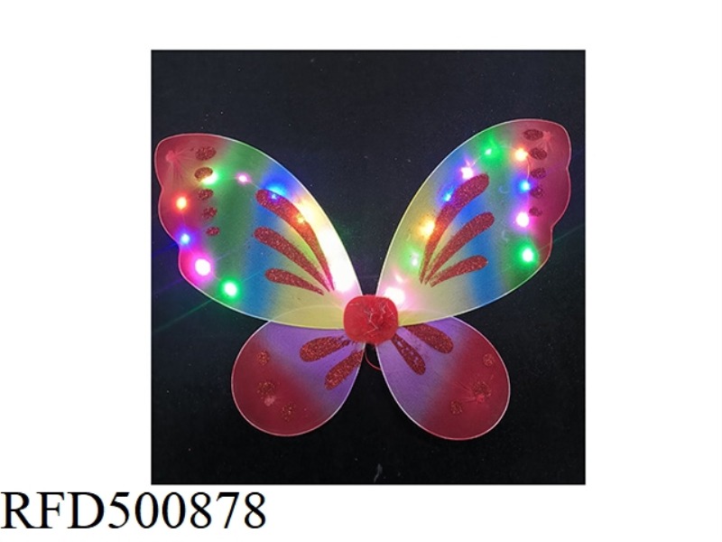 LIGHTING SPRAY PAINTING BUTTERFLY WINGS SINGLE SET SINGLE MONOCHROME