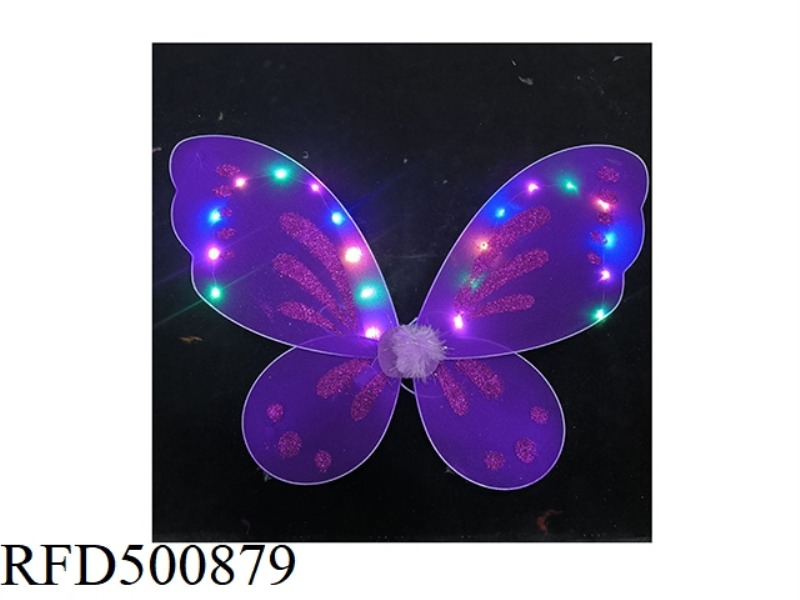 LIGHT BUTTERFLY WINGS SINGLE PIECE SET COLOR MIXED