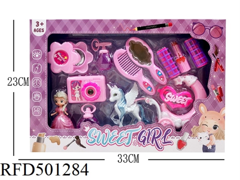 PRINCESS MOON CAR ACCESSORIES 15 SETS