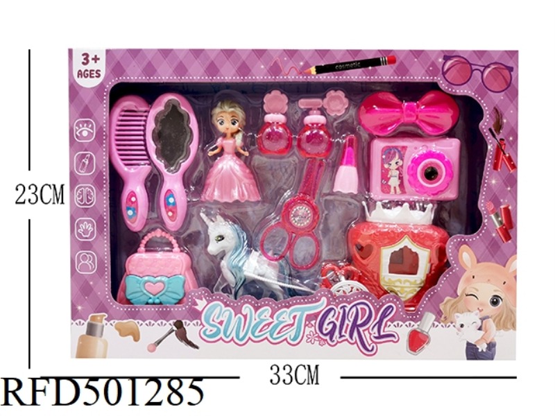 PRINCESS CARRIAGE ACCESSORIES 12 SETS