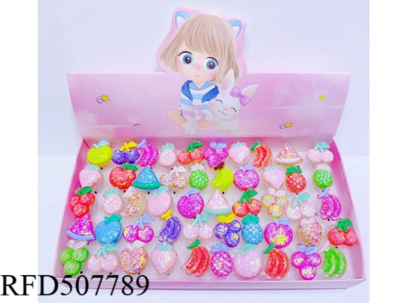 FLASH RING (50 PIECES/DISPLAY BOX) FRUIT