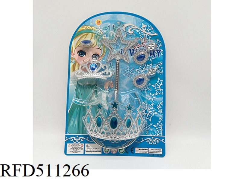 FIVE STAR CROWN + FIVE STAR CANE + EARRINGS