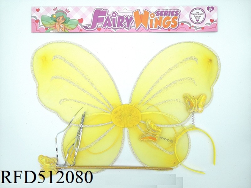 BUTTERFLY WINGS 3 PIECE SET