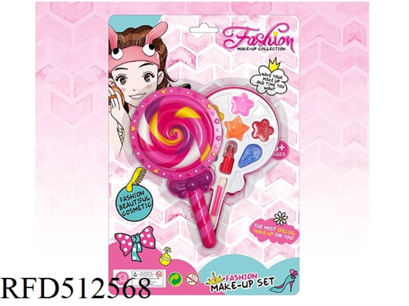 A LAYER OF LOLLIPOP MAKEUP