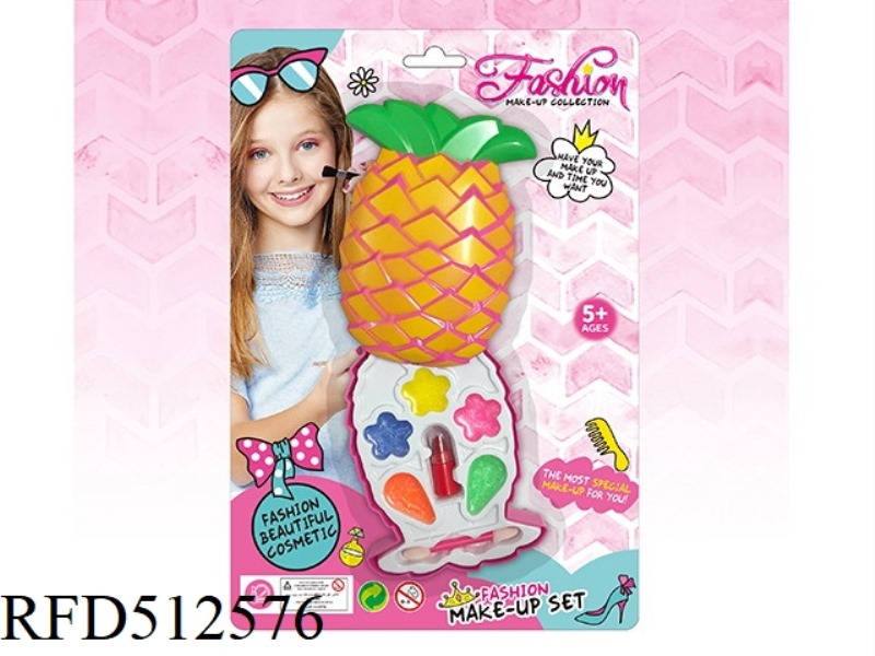 A LAYER OF PINEAPPLE MAKEUP