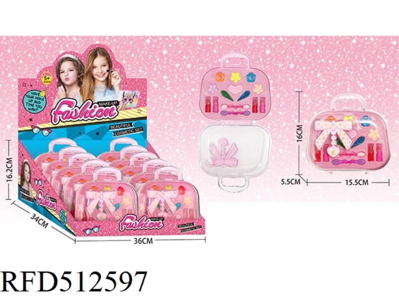 10P PRINCESS BAG MAKEUP BOX