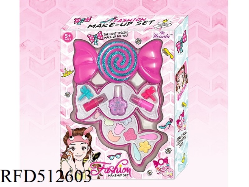 TWO LEVEL CANDY COSMETIC SET