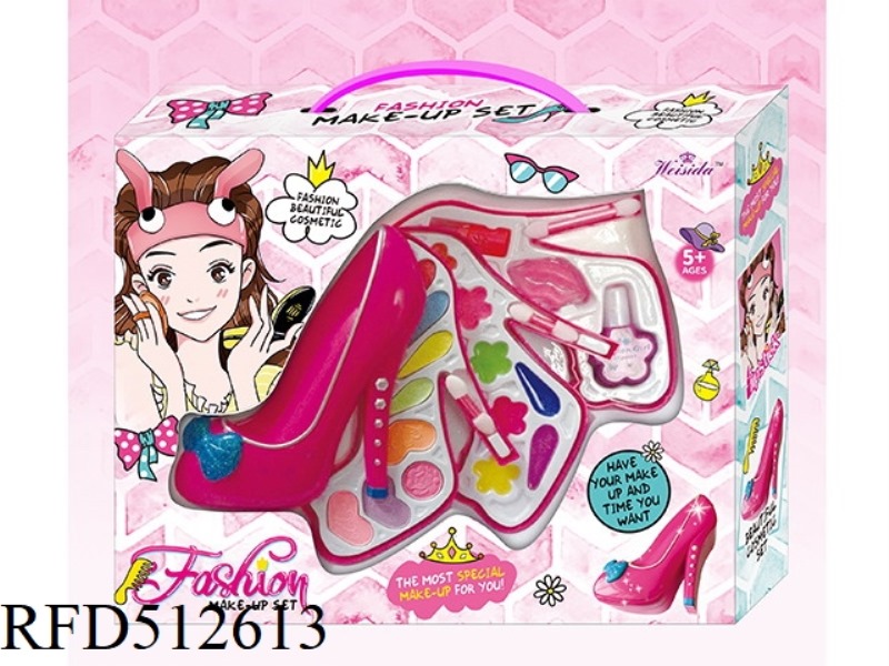CARTOON GIRL HIGH HEELS THREE LAYERS
