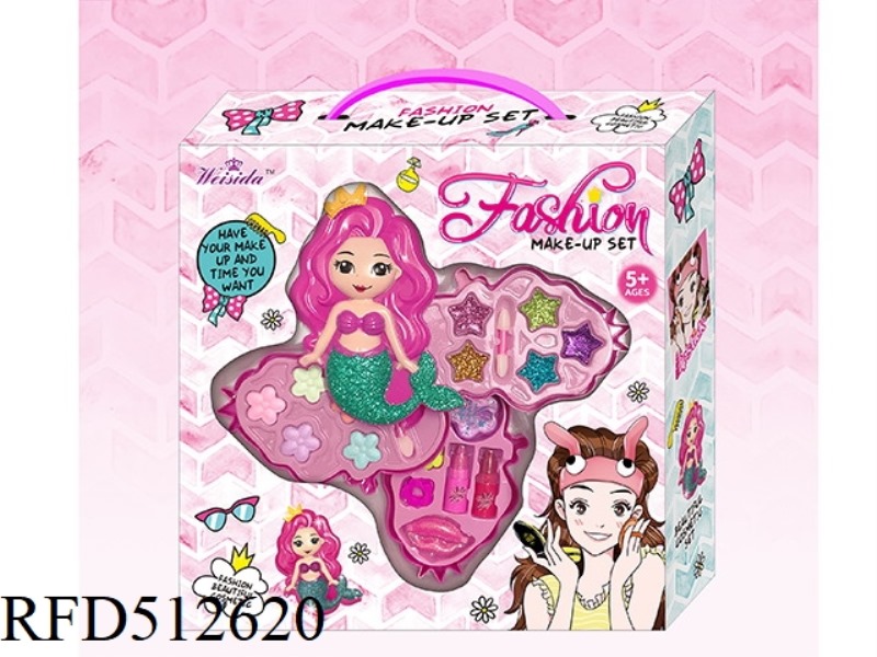 THREE LAYERS MERMAID PRINCESS MAKEUP SET