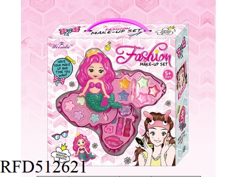 THREE LAYERS MERMAID PRINCESS MAKEUP SET