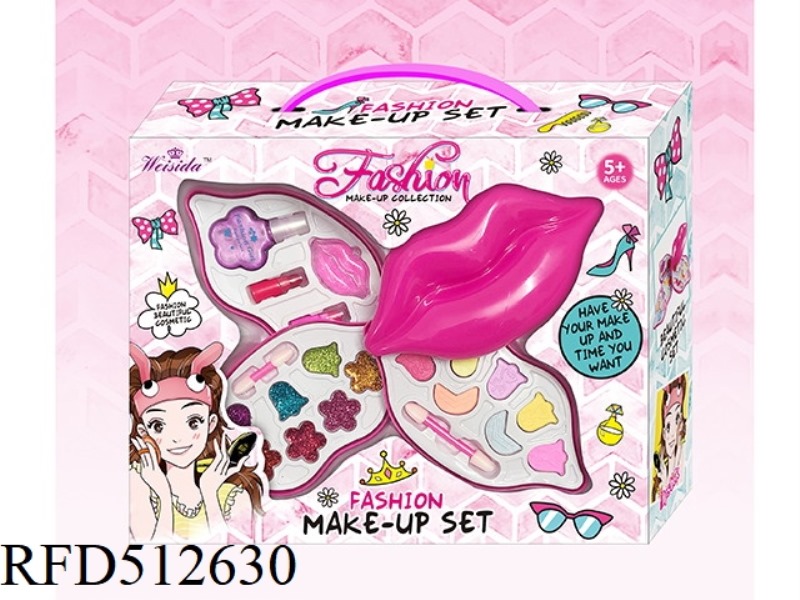 CARTOON GIRL THREE LAYER LIP MAKEUP SET