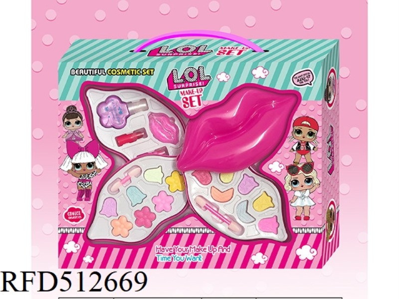 LOL SERIES THREE LAYER LIP MAKEUP BOX