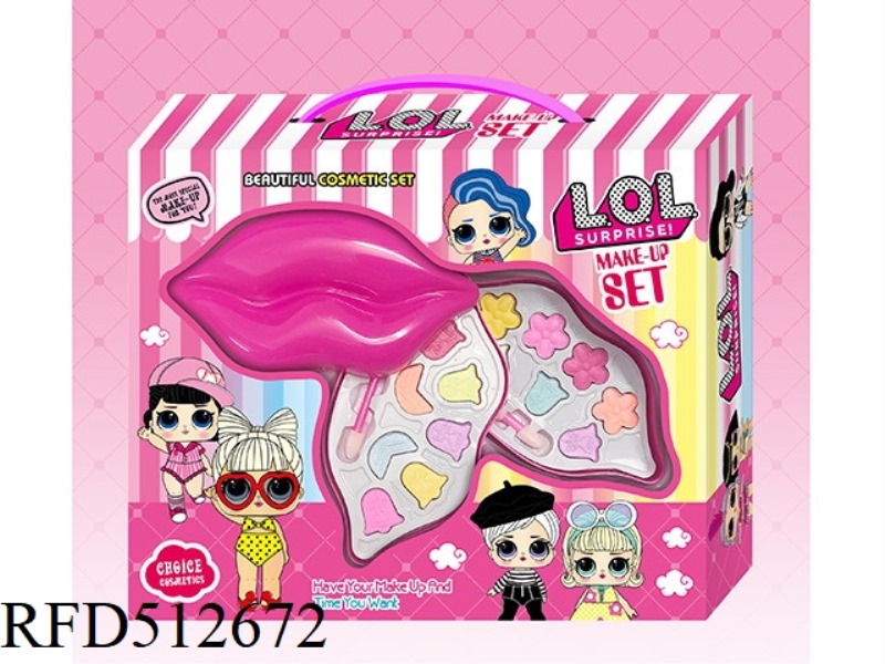 LOL SERIES TWO LAYER LIP MAKEUP BOX