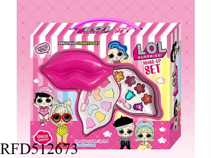 LOL SERIES TWO LAYER LIP MAKEUP BOX