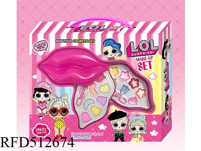 LOL SERIES TWO LAYER LIP MAKEUP BOX